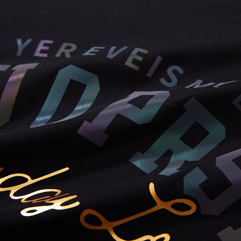 View 2 (Close-up iridescent PUOPRSE wordmark + Everyday Lord)